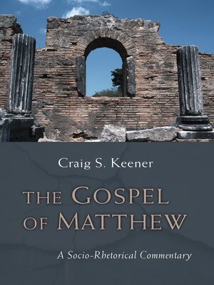 cover image of The Gospel of Matthew